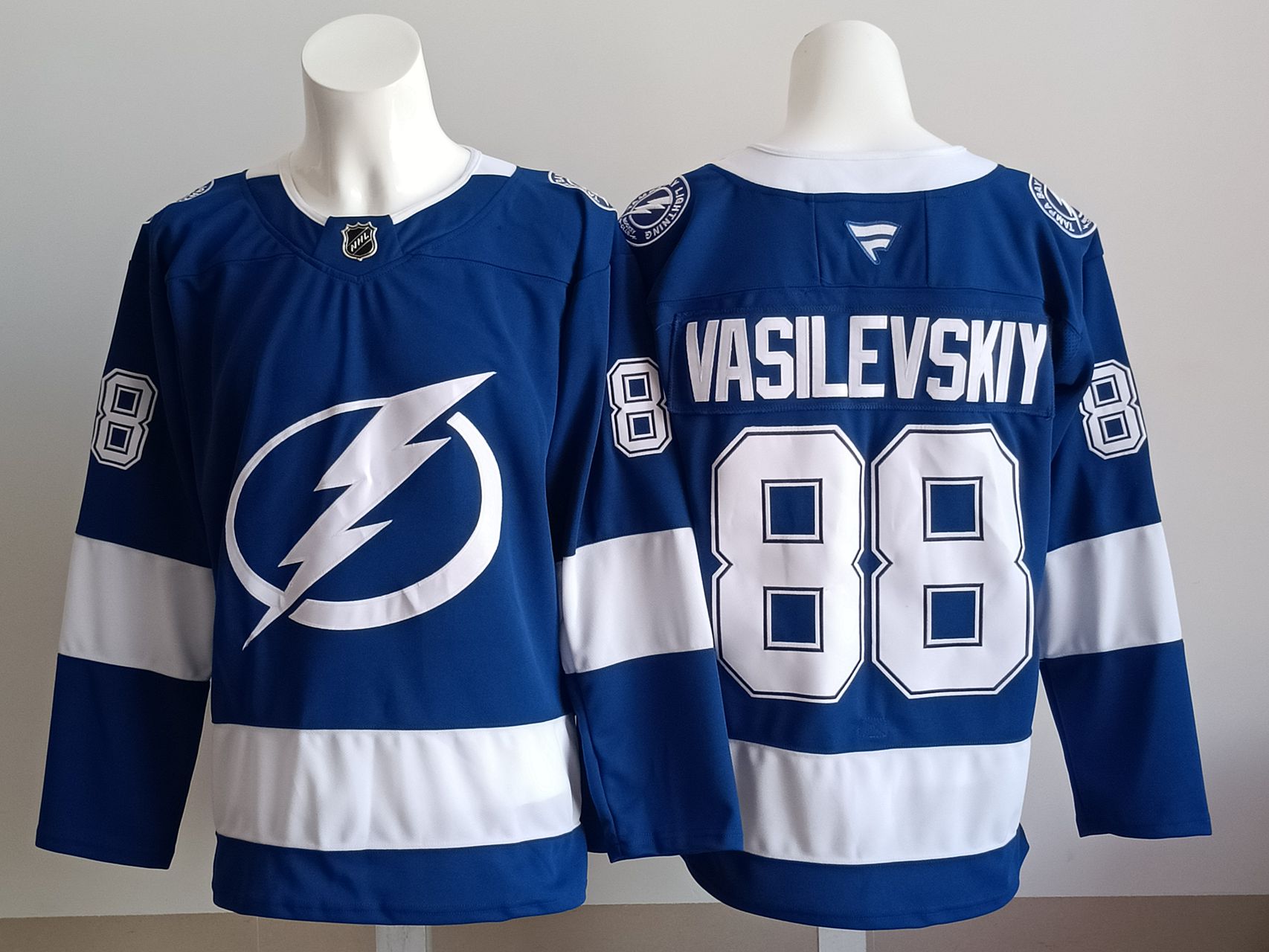 Men Tampa Bay Lightning #88 Vasilevskiy Blue 2025 NHL Jersey style 001->tampa bay lightning->NHL Jersey